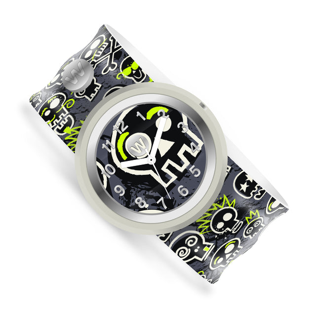 Watchitude - Slap Watch - Skull Party
