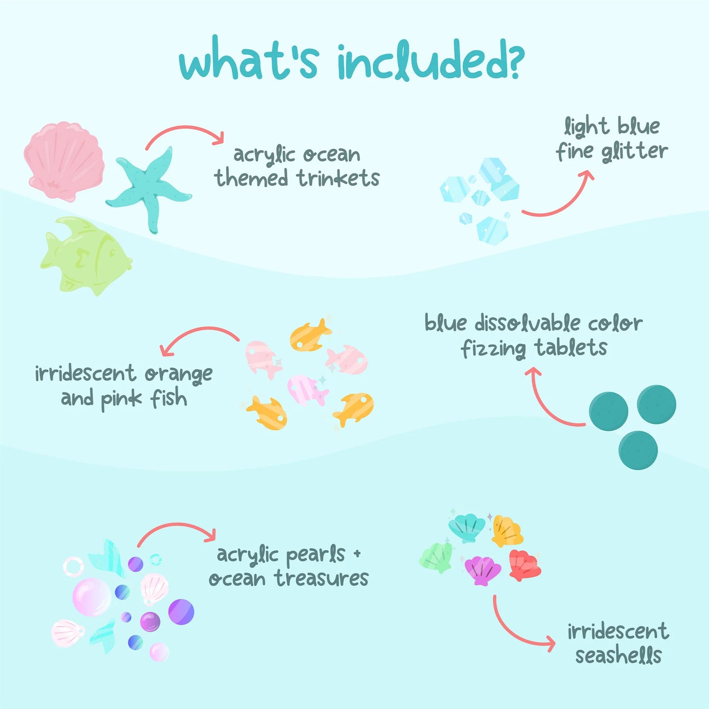 Glo Pals - Fun Fillers - Under the Sea