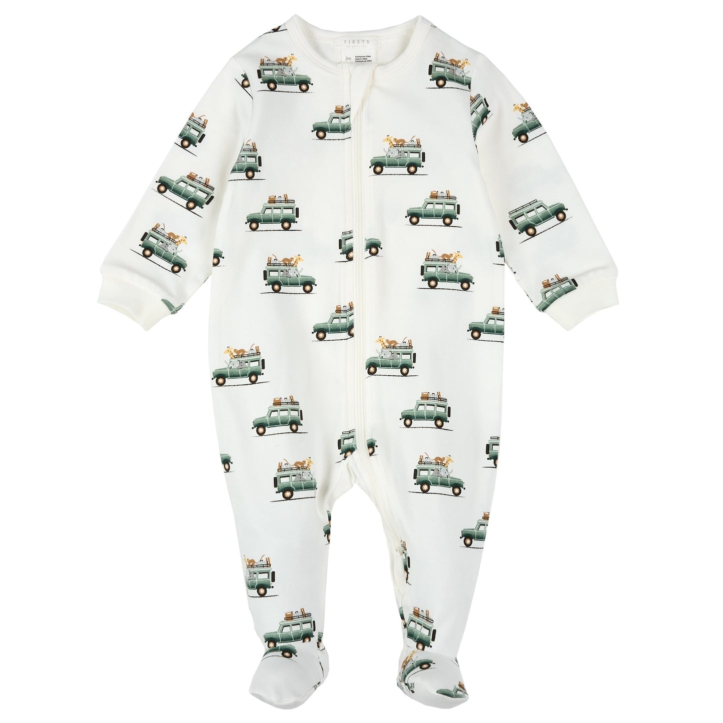 Petit Lem - Cotton Sleeper - Safari