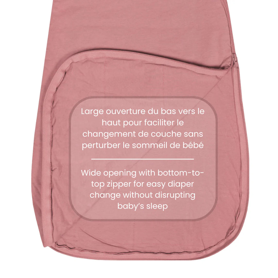 Perlimpinpin - Quilted Bamboo Sleep Sack 1.0 Tog - Lotus