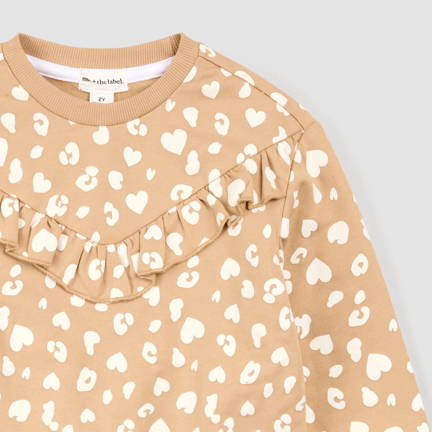 Miles The Label - Sweatshirt - Cheetah Print