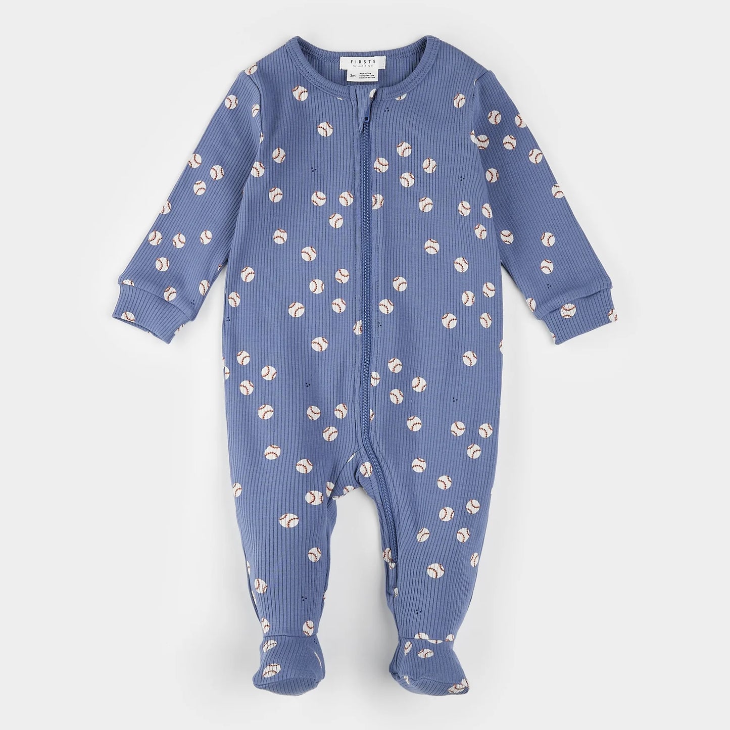 Petit Lem - Cotton Sleeper - Baseball
