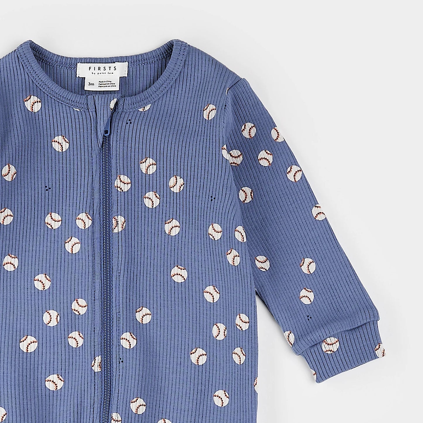 Petit Lem - Cotton Sleeper - Baseball