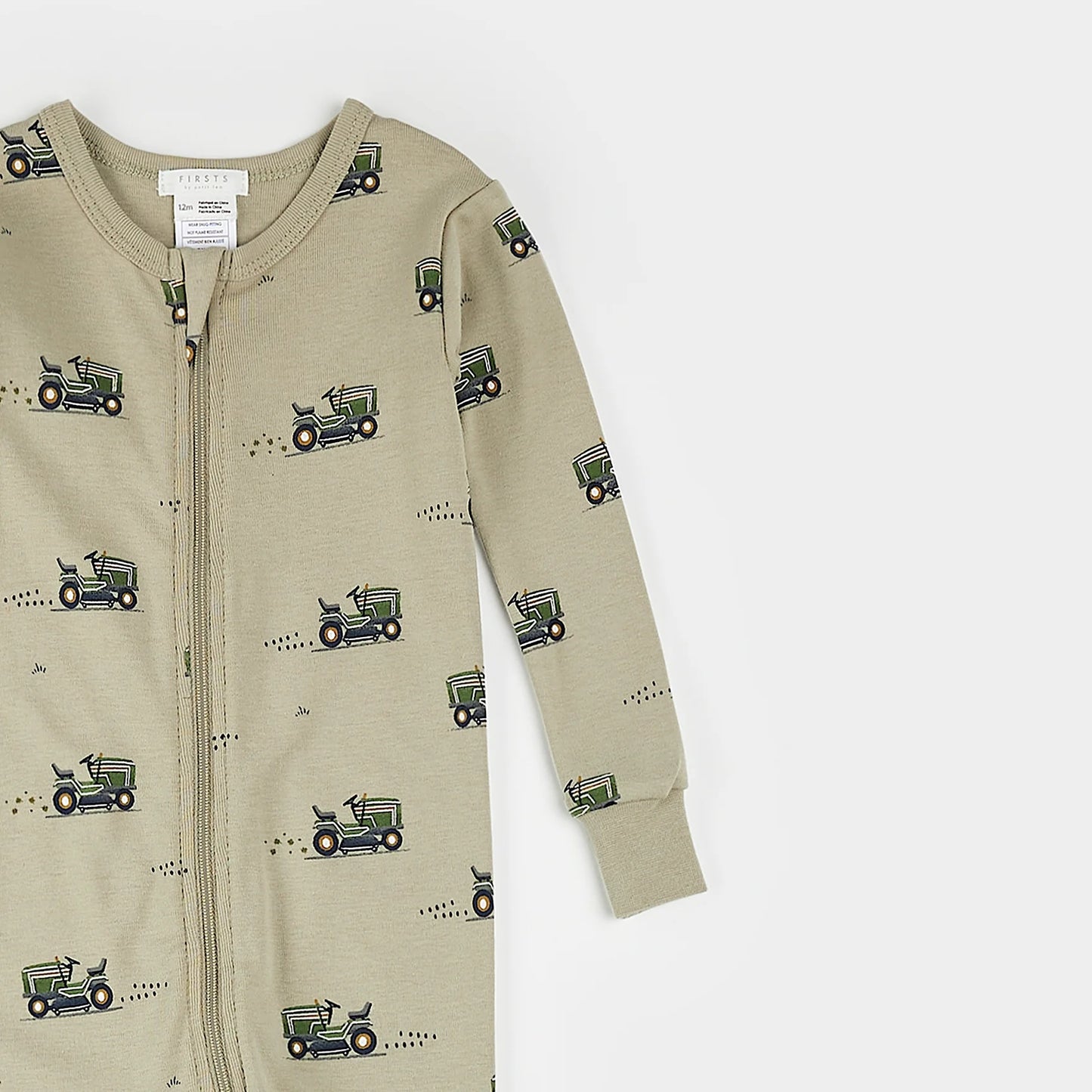 Petit Lem - Cotton Sleeper - Lawnmower