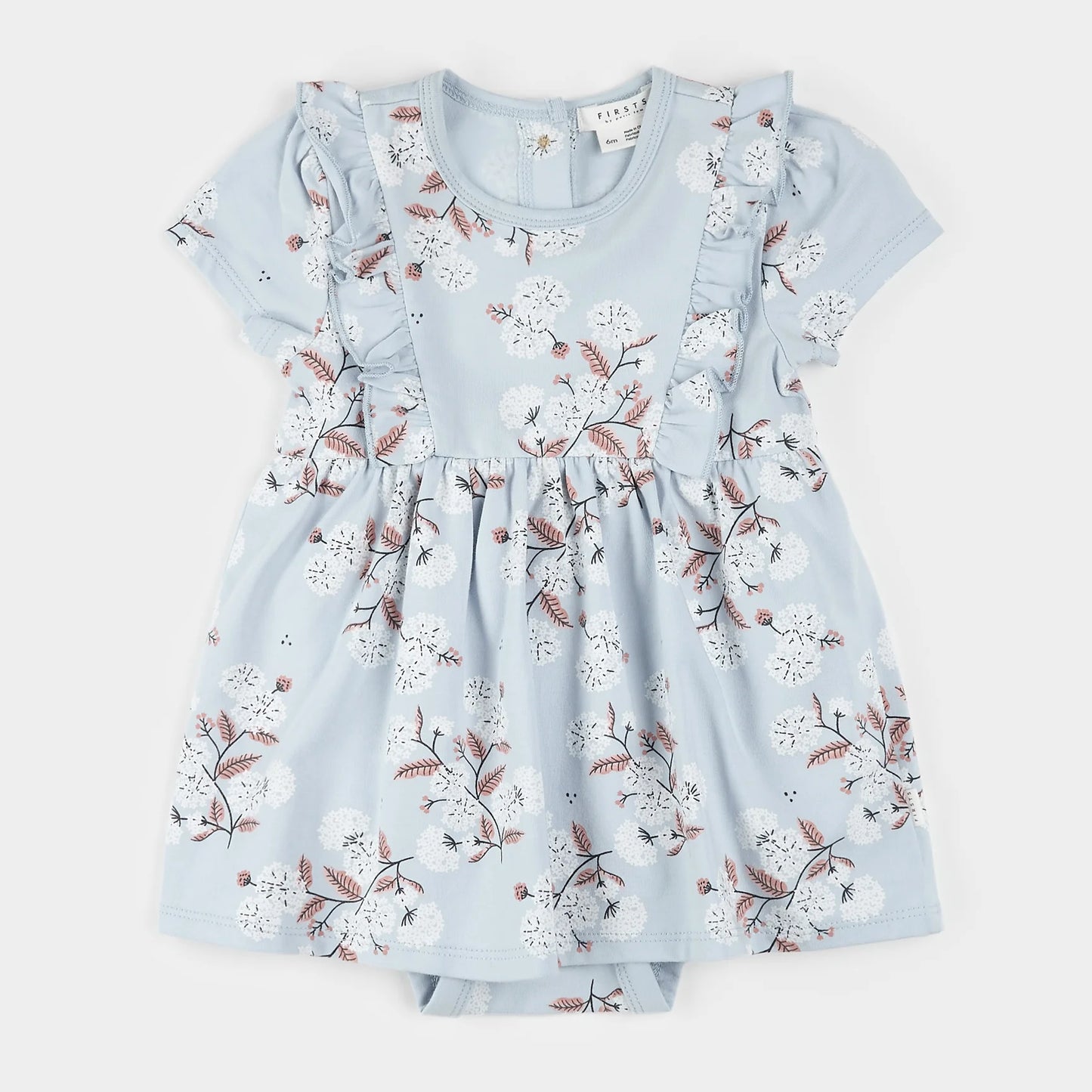 Petit Lem - Bodysuit Dress - Hydrangea