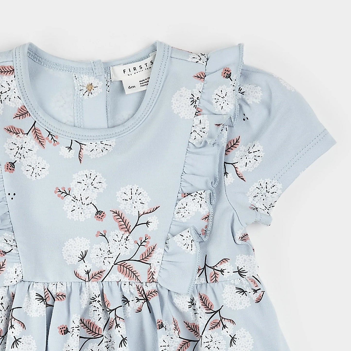 Petit Lem - Bodysuit Dress - Hydrangea