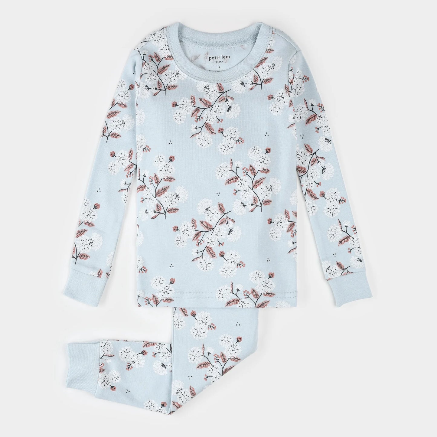 Petit Lem - Cotton Pajamas - Hydrangea