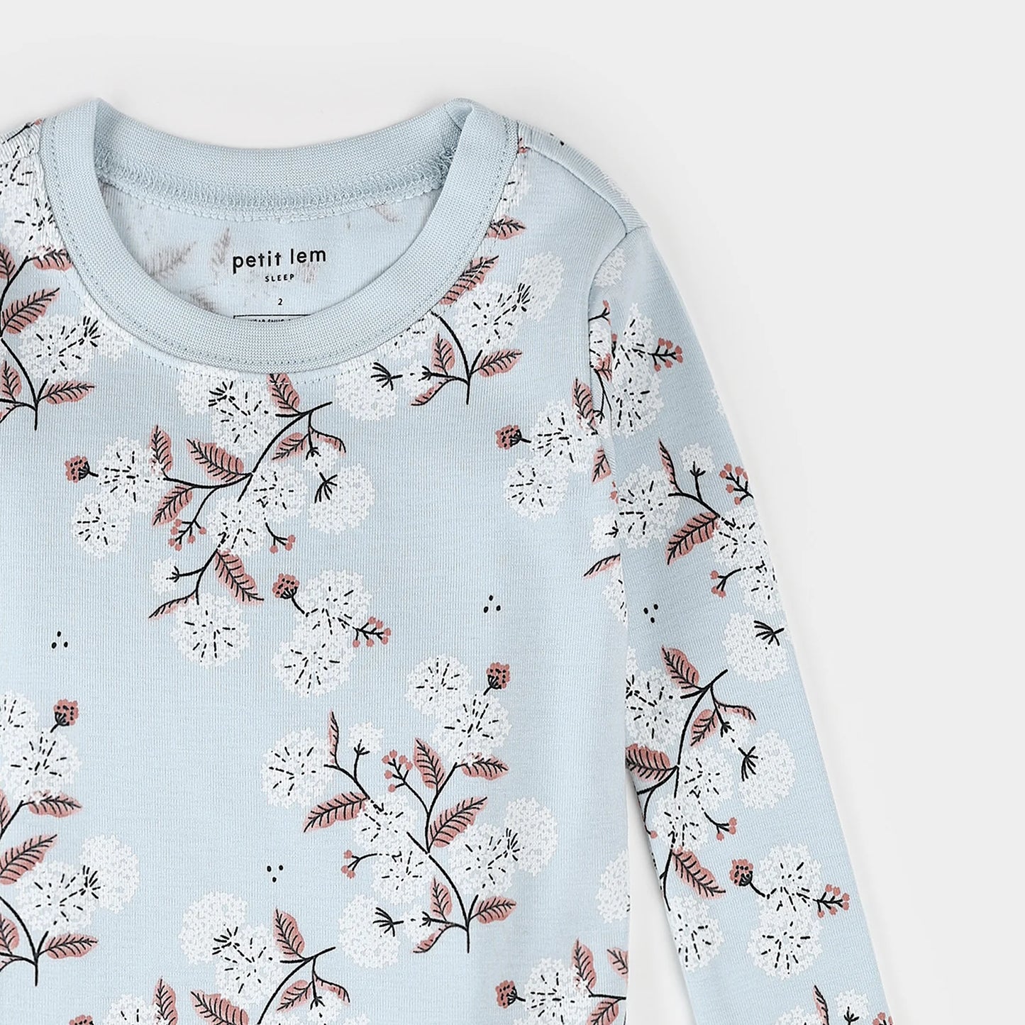 Petit Lem - Cotton Pajamas - Hydrangea