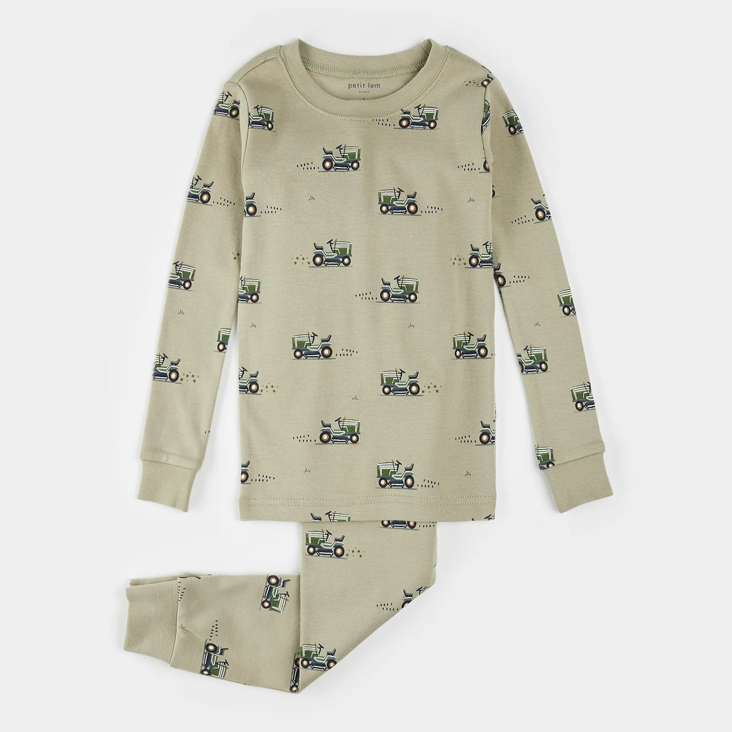 Petit Lem - Cotton Pajamas - Lawnmowers