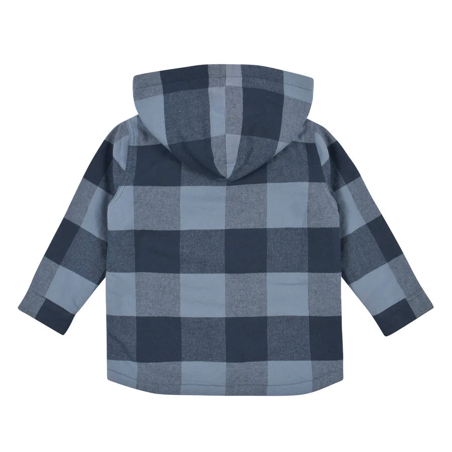 Gerber - Plaid Jacket & Jogger Set - Blue