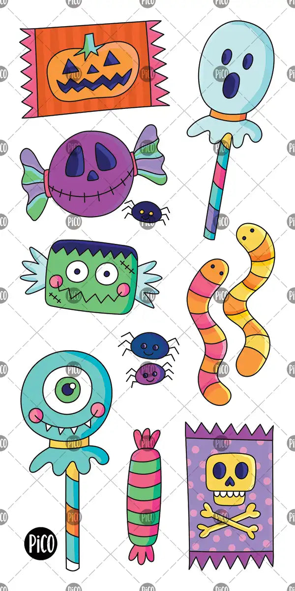Pico - Temoporary Tattoos - Halloween Candy