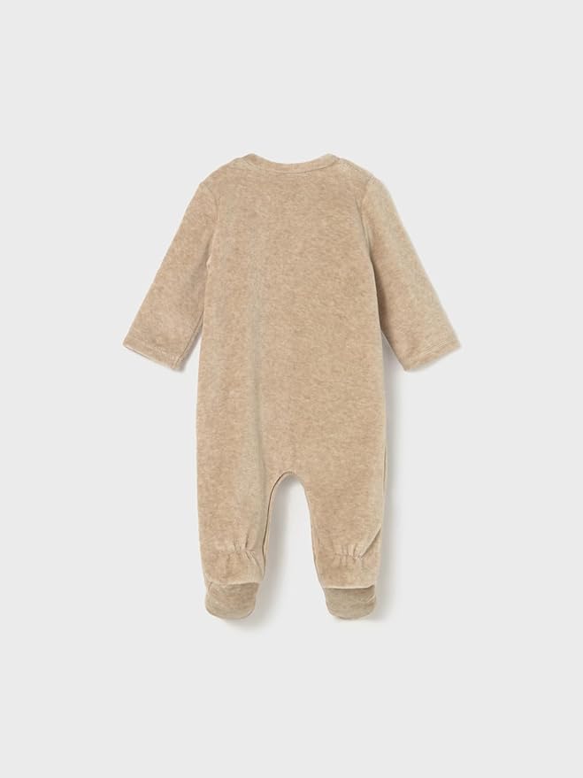 Mayoral - Velour Sleeper - Oat