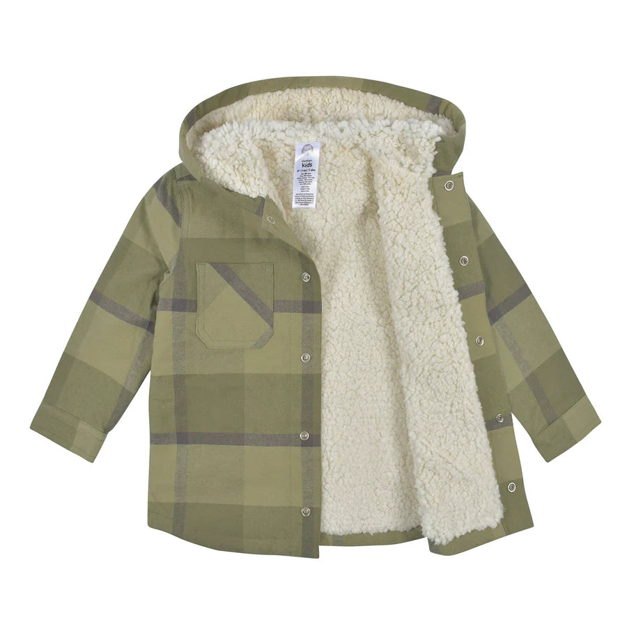 Gerber - Green Plaid Jacket & Jogger Set - Green