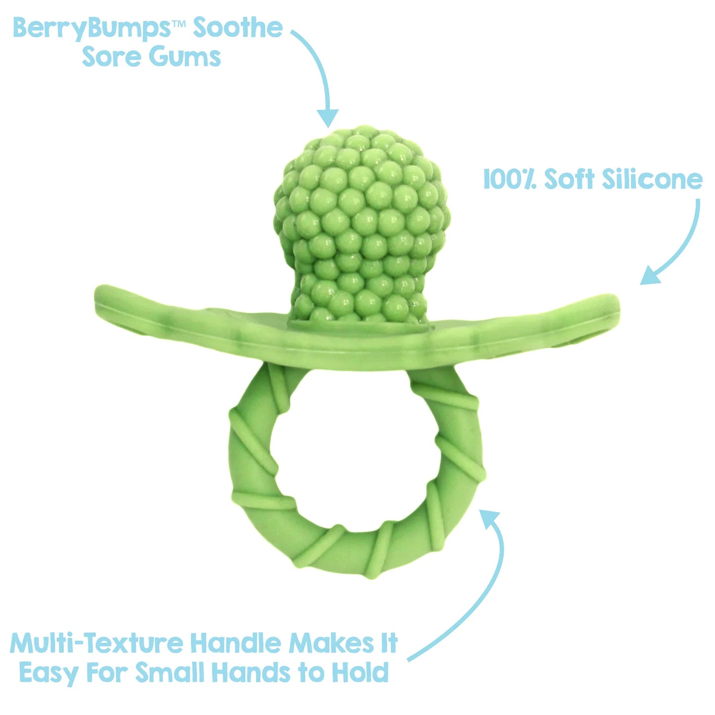 RaZberry - Silicone Teether - Mint
