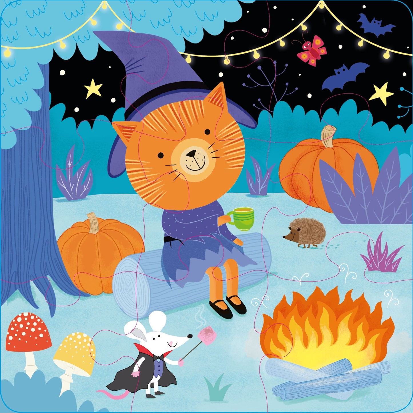 Book & 3 Jigsaws: Halloween