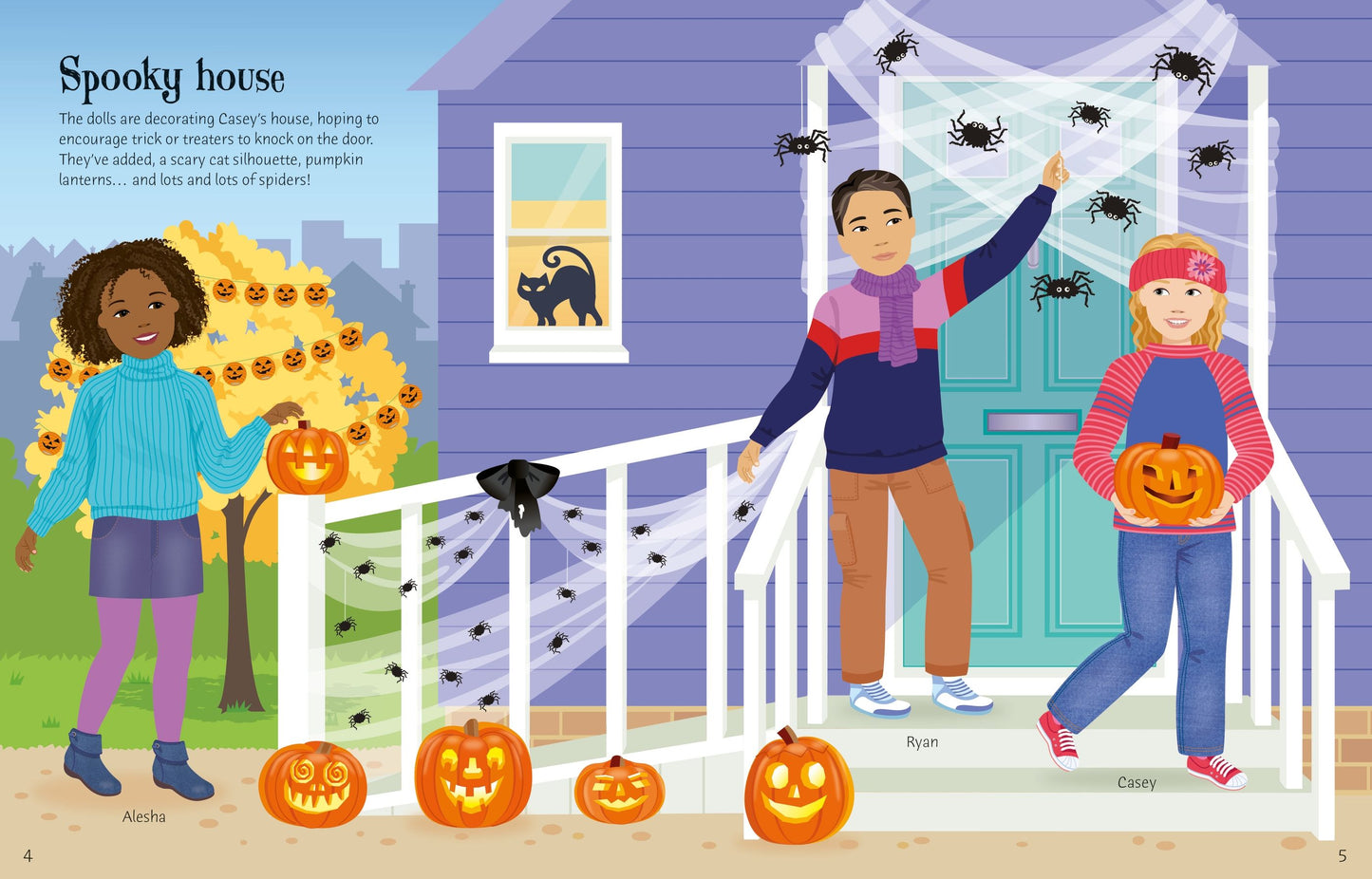 Sticker Dolly Dressing - Trick or Treat