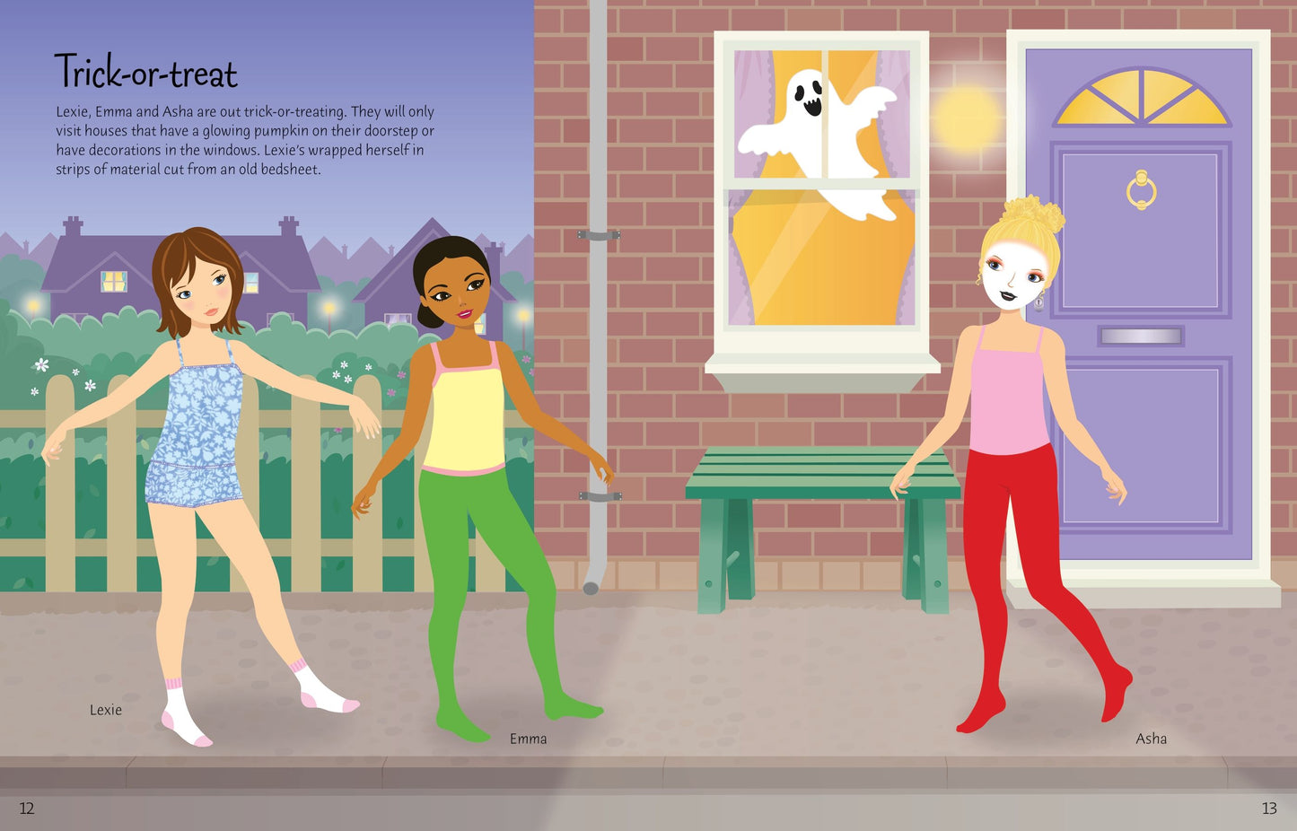 Sticker Dolly Dressing - Halloween
