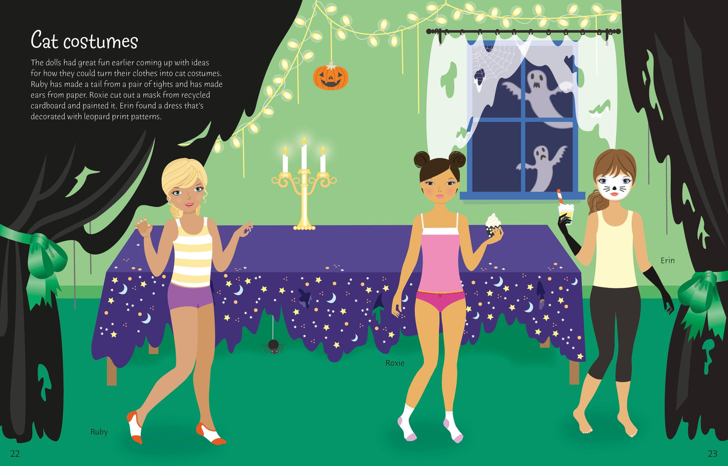 Sticker Dolly Dressing - Halloween
