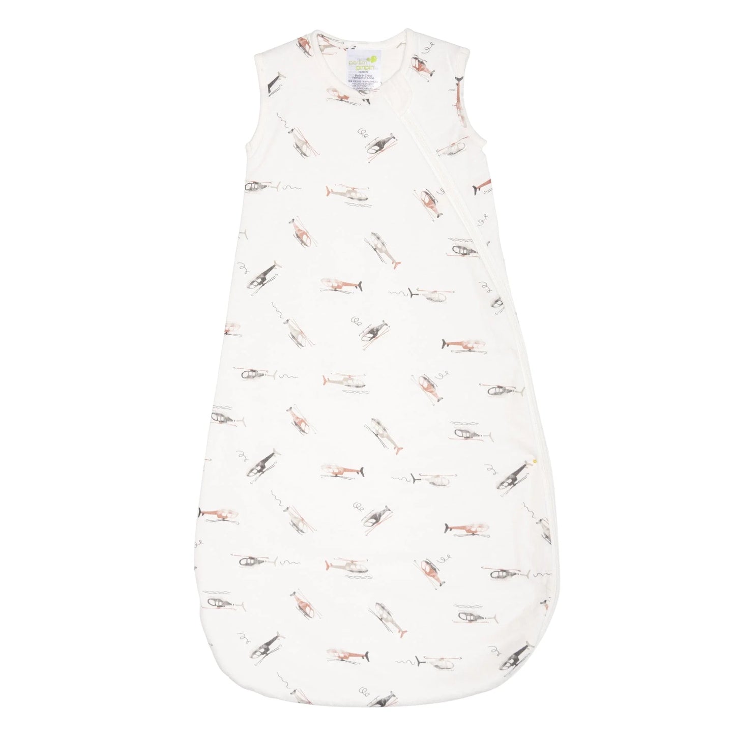 Perlimpinpin - Quilted Bamboo Sleep Sack 1.0 Tog - Helicopters