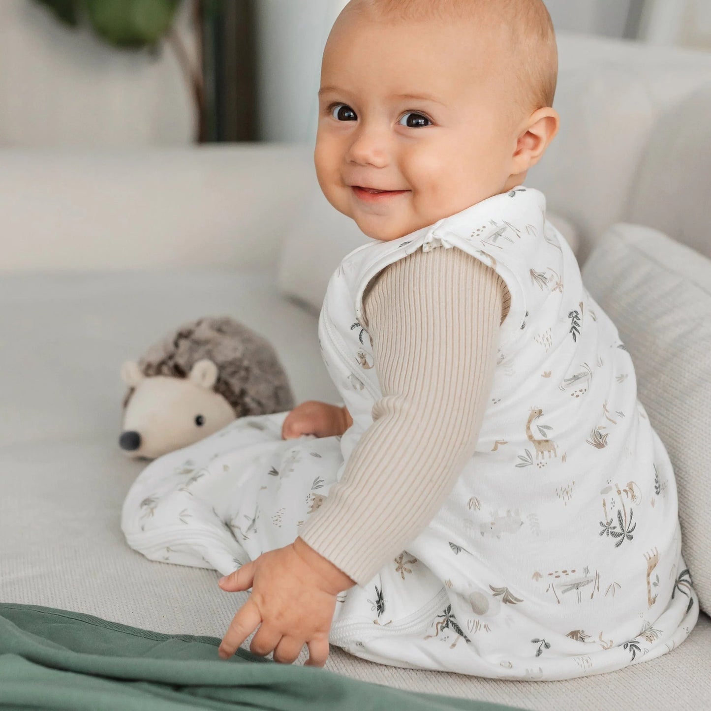 Perlimpinpin - Quilted Bamboo Sleep Sack 1.0 Tog - Jungle