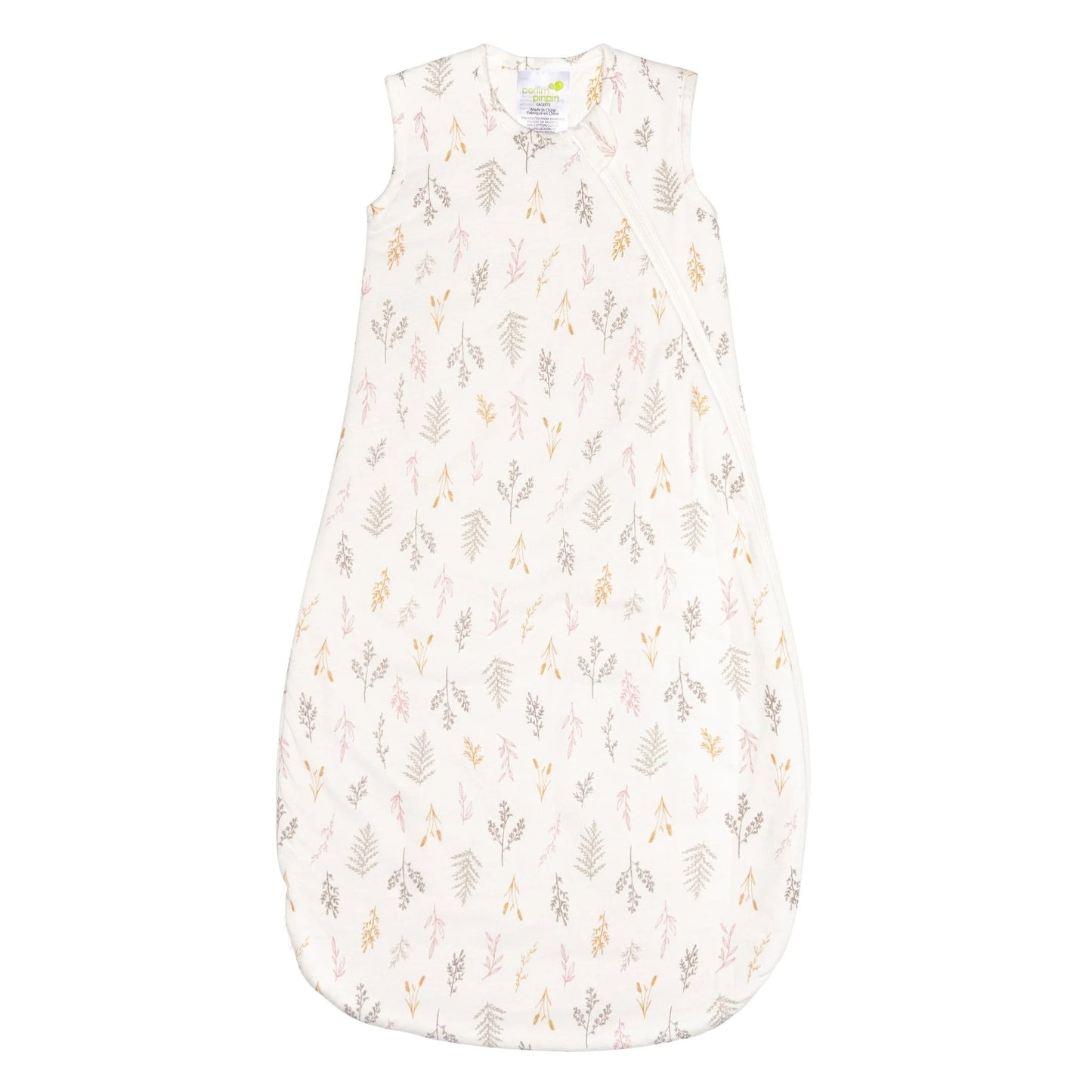 Perlimpinpin - Quilted Bamboo Sleep Sack 1.0 Tog - Wheat