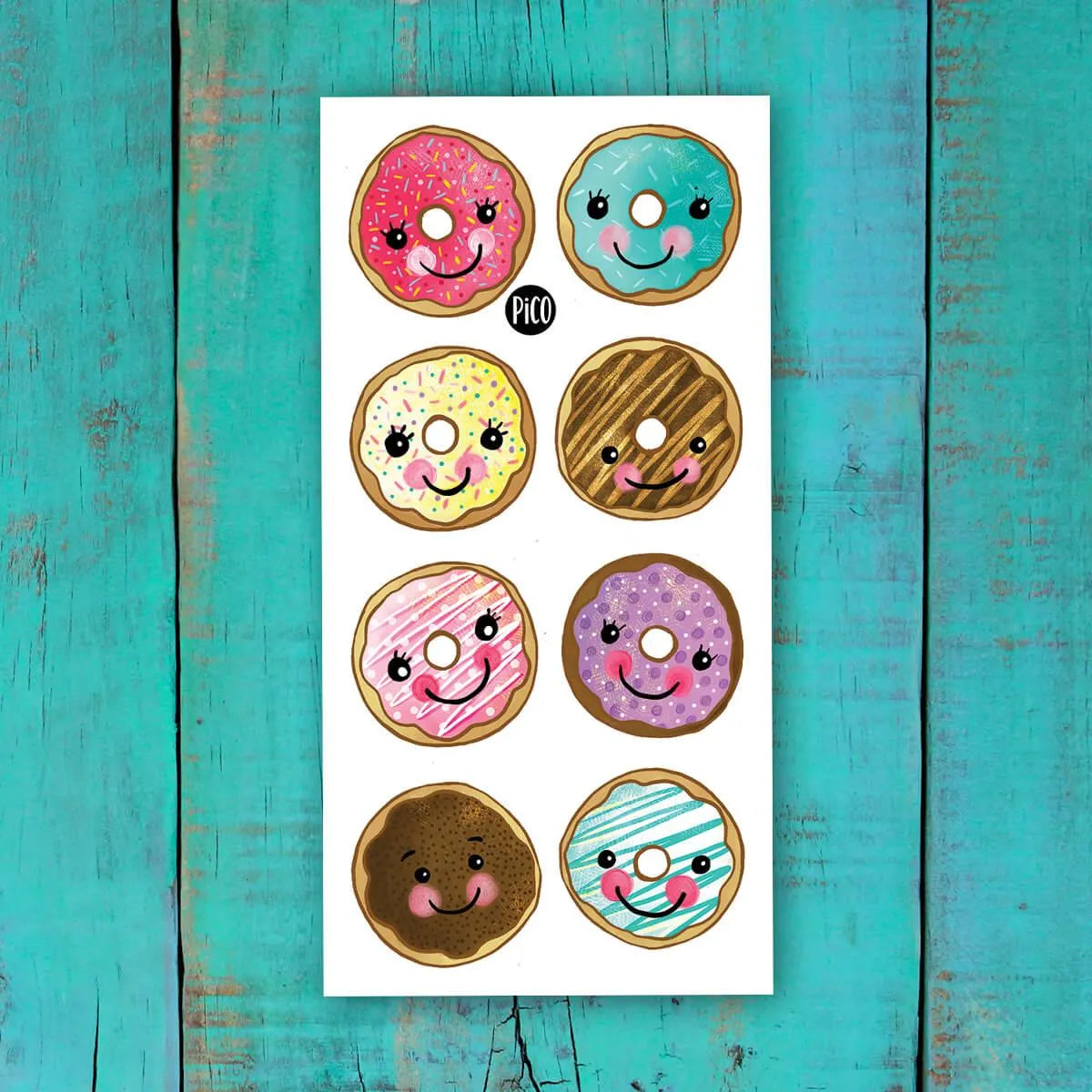 Pico - Temporary Tattoos - The donut shop