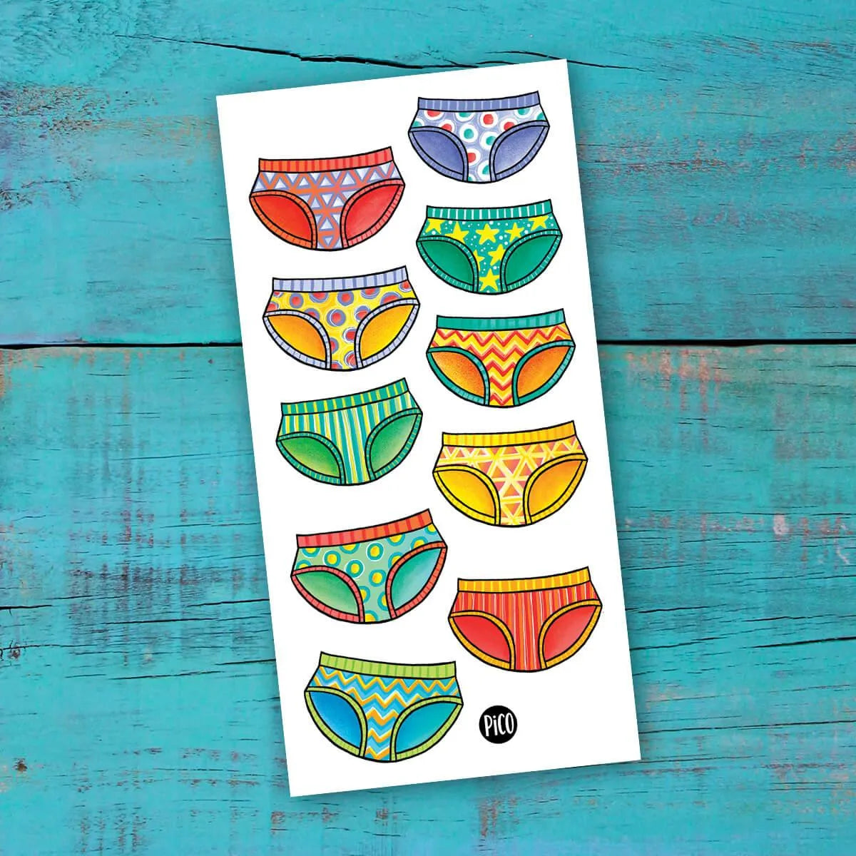 Pico - Temporary Tattoos - Toilet Learning