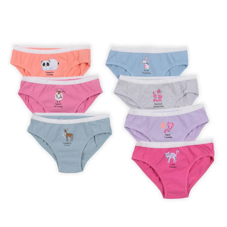 Nano - Panties 7 pack - Days of The Week