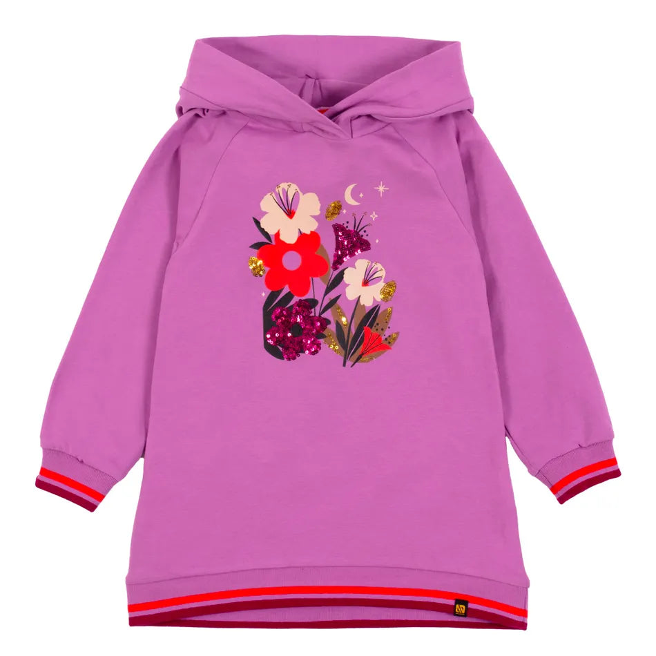 Nano - Star - Hooded Tunic - Purple
