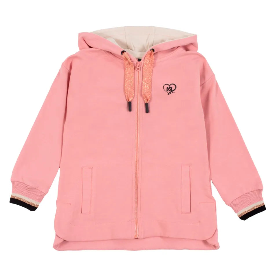 Nano - Gardens - Zip Hoodie - Pink