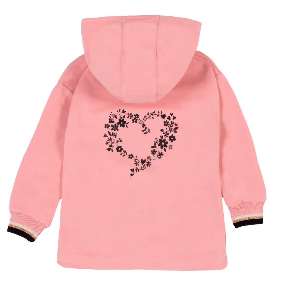 Nano - Gardens - Zip Hoodie - Pink