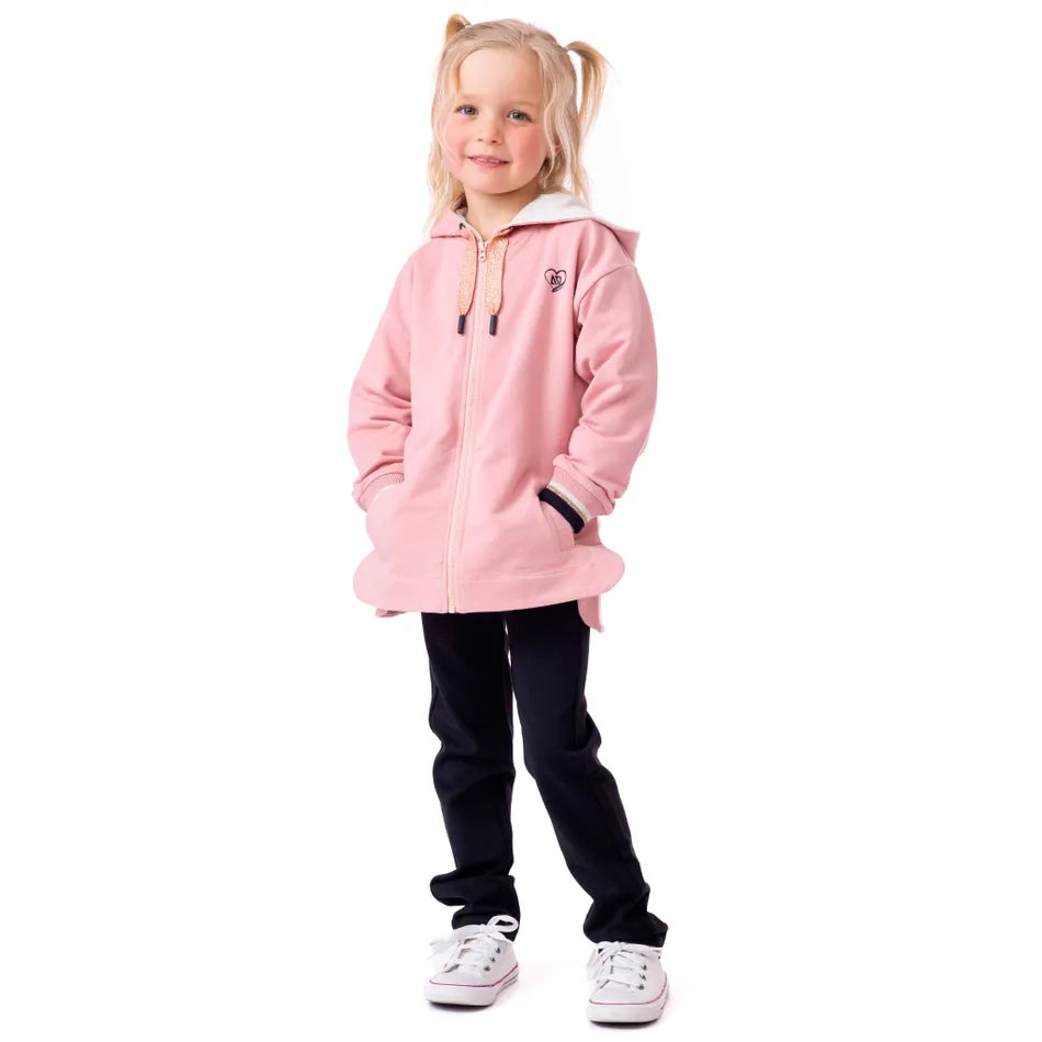 Nano - Gardens - Zip Hoodie - Pink