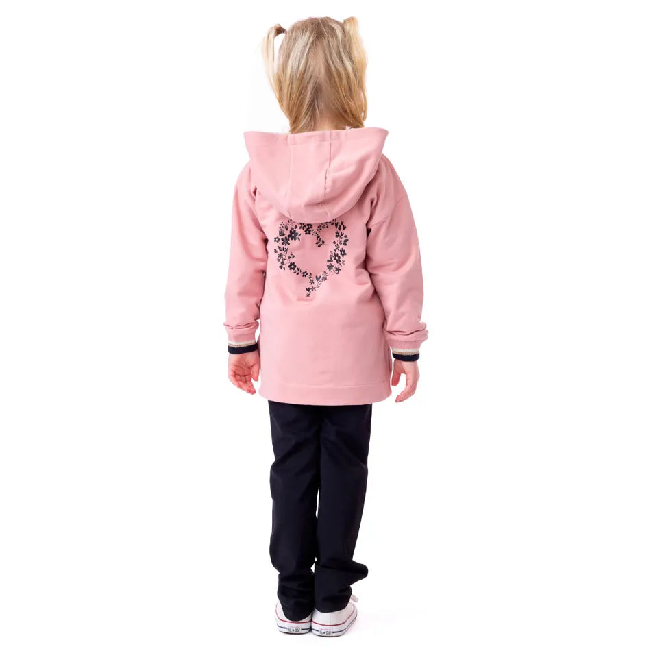 Nano - Gardens - Zip Hoodie - Pink