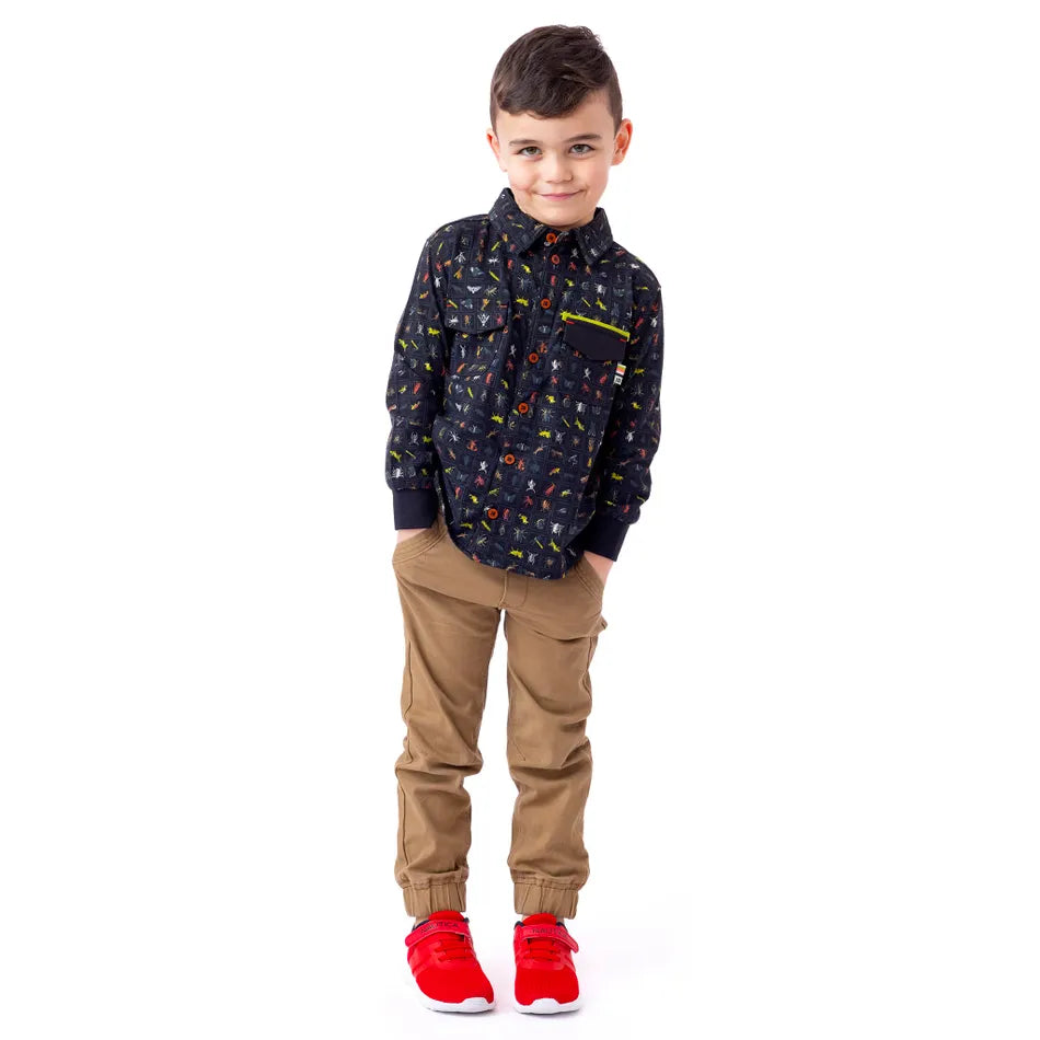 Nano - Wild Nature - Long Sleeve Shirt - Bugs