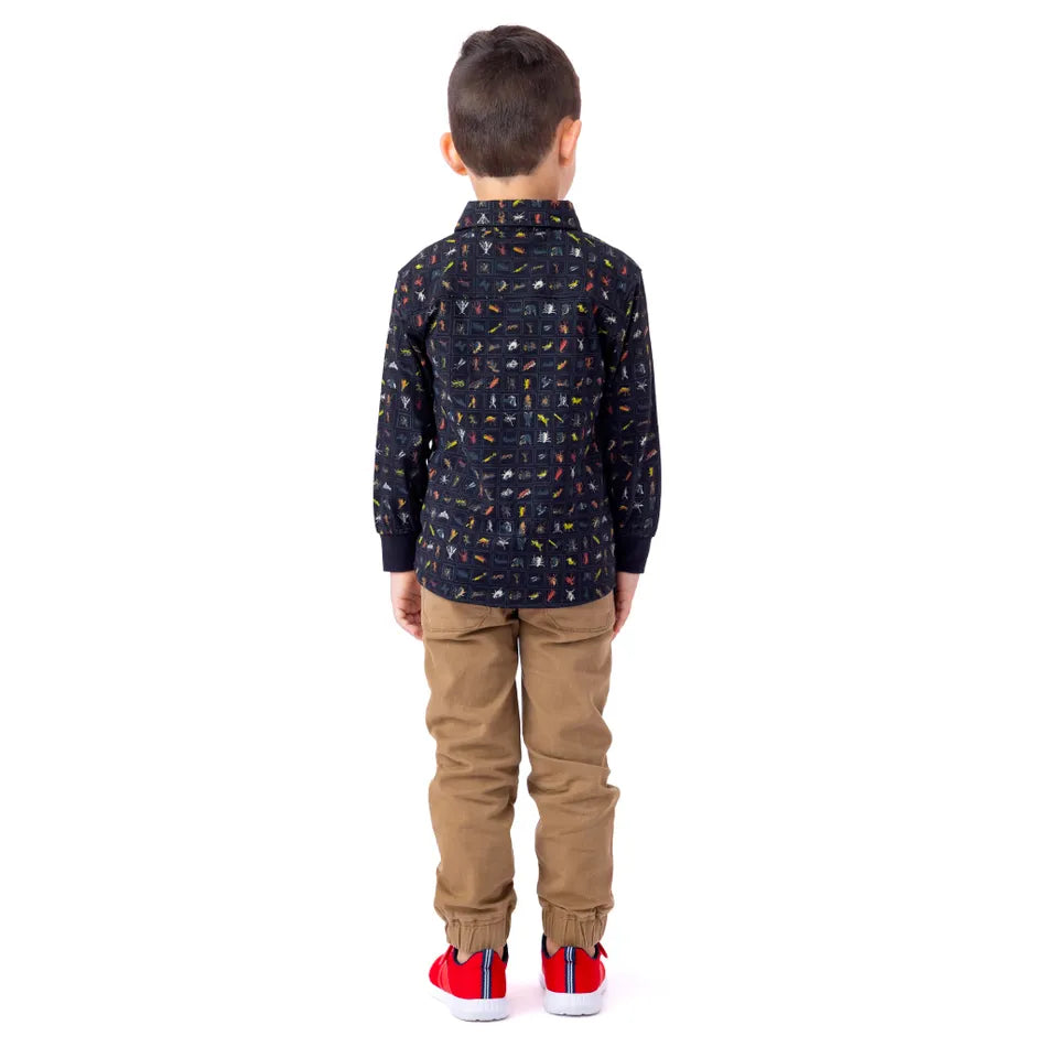 Nano - Wild Nature - Long Sleeve Shirt - Bugs