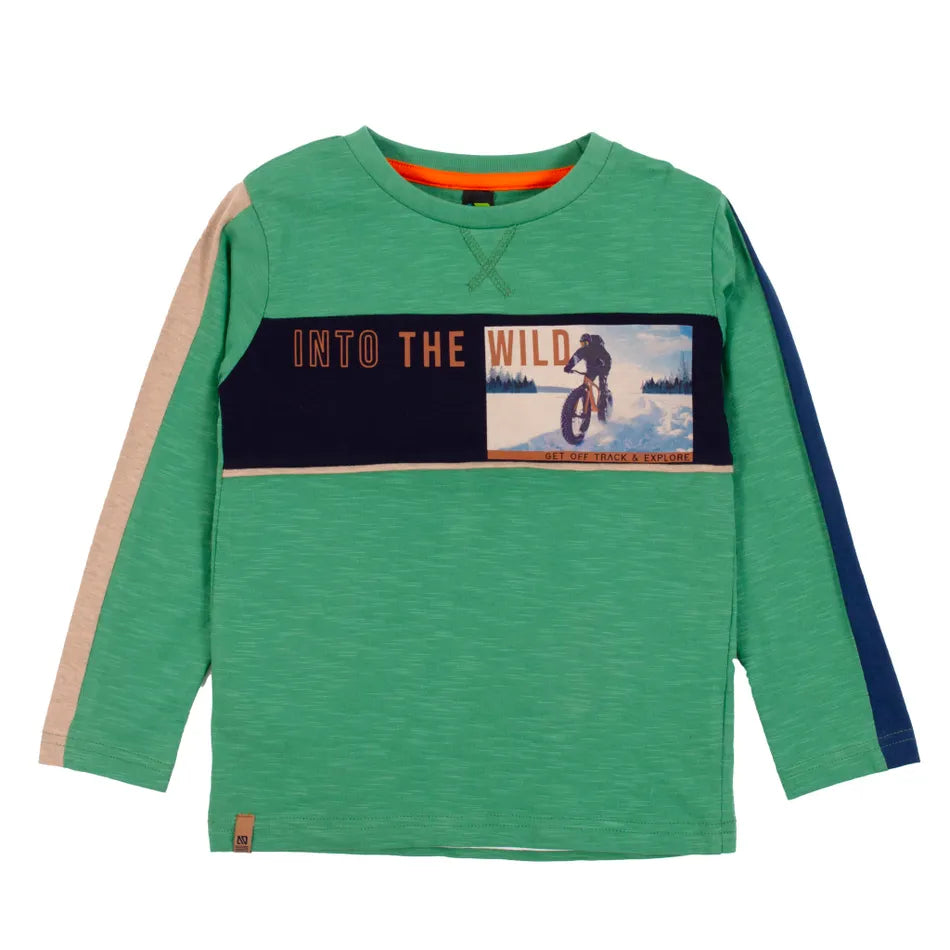 Nano - Elevation - Long Sleeve T-Shirt - Green