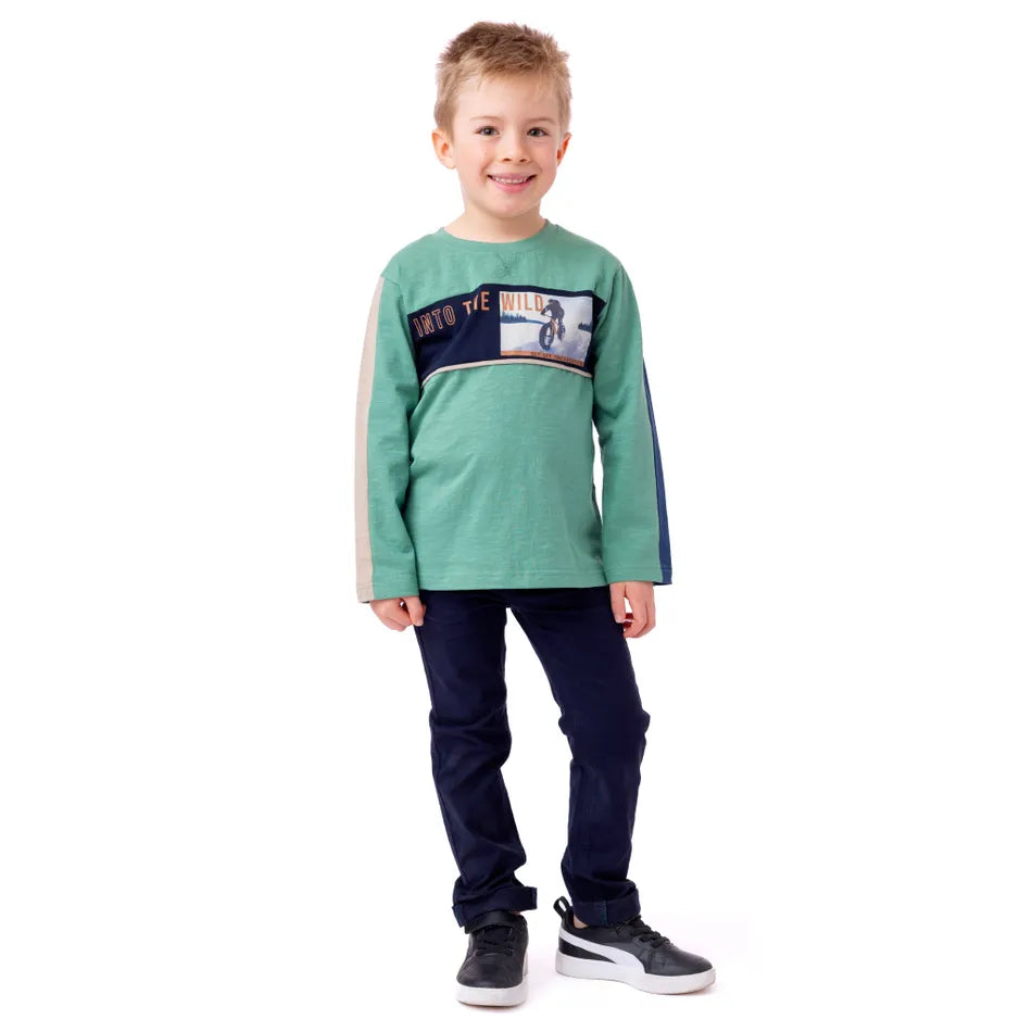Nano - Elevation - Long Sleeve T-Shirt - Green