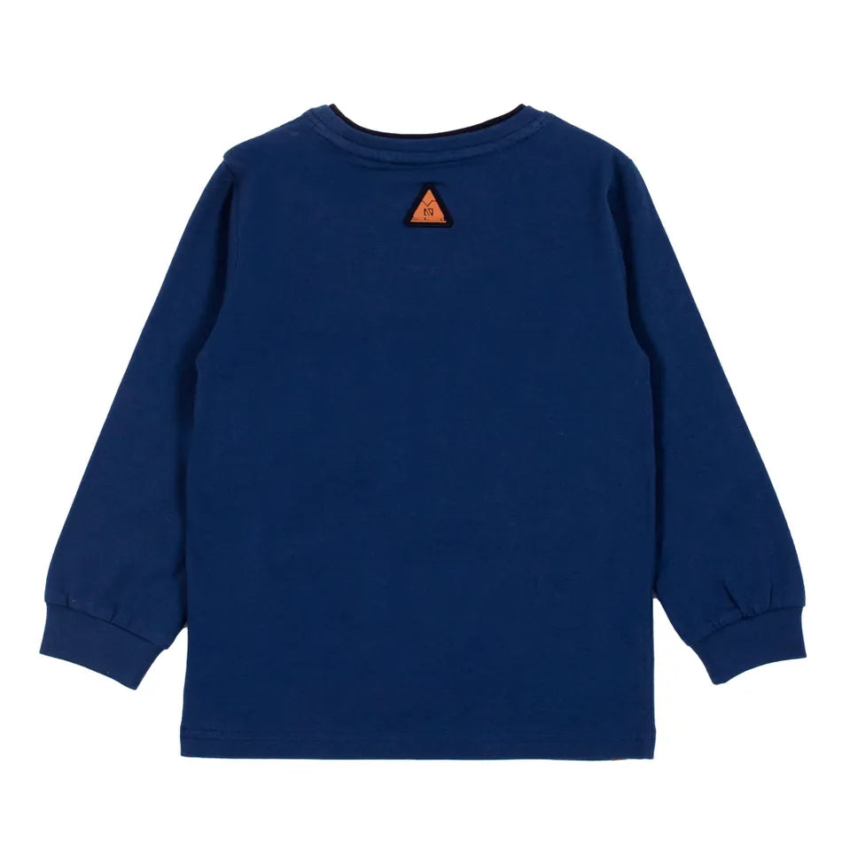 Nano - Elevation - Long Sleeve T-Shirt - Blue