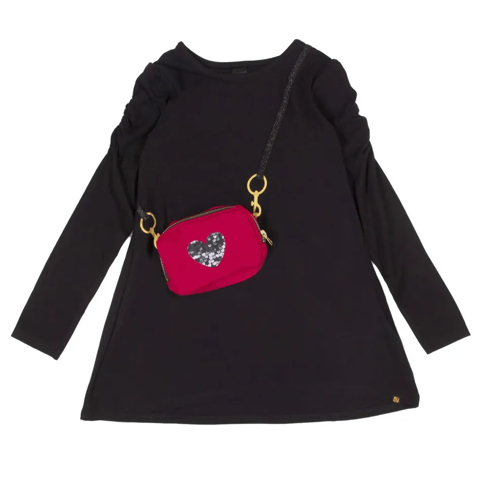 Nano - Shine - Tunic - Black