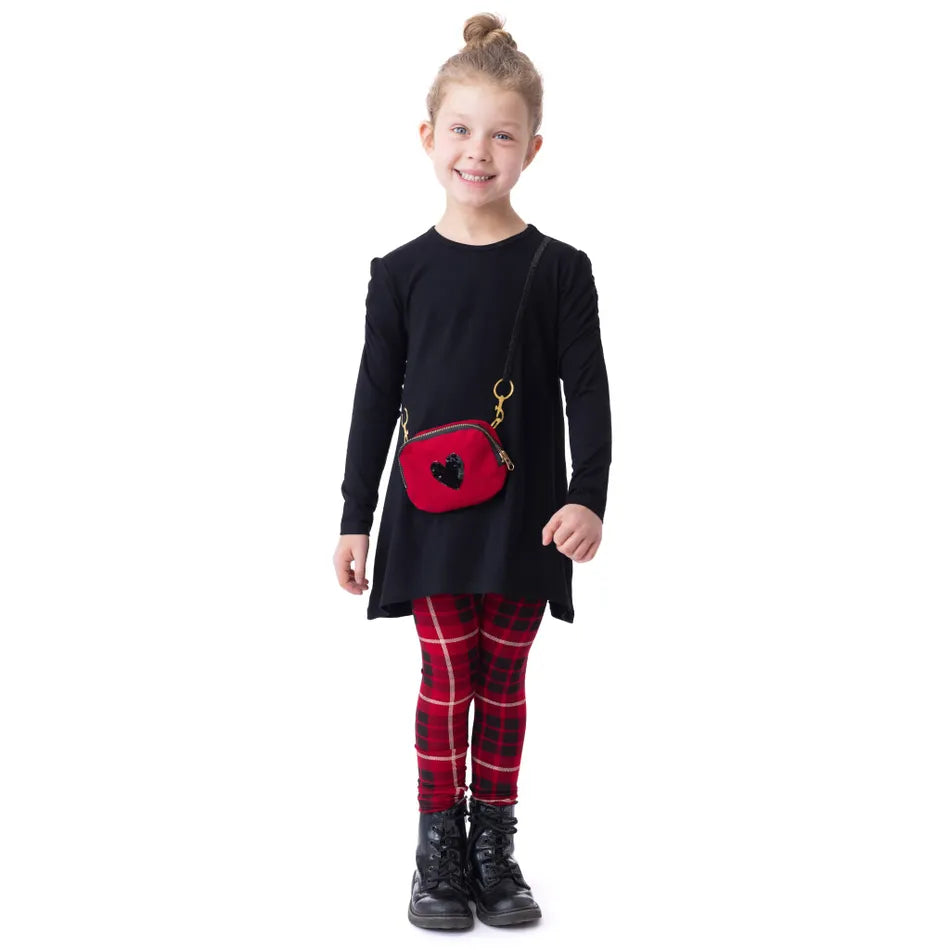 Nano - Shine - Tunic - Black