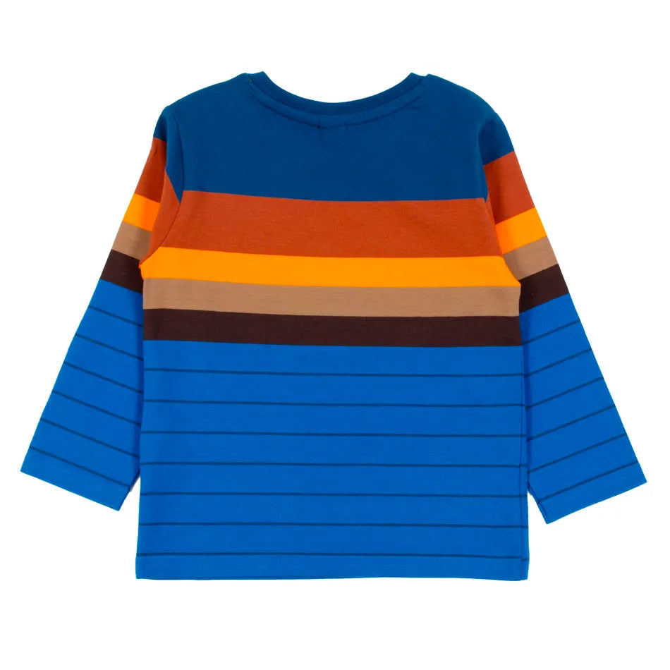 Nano - Adventure - Striped T-Shirt - Navy