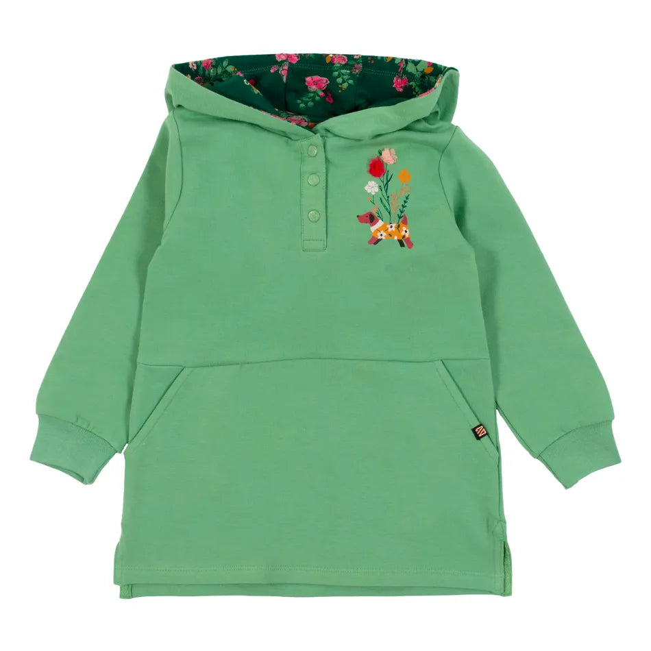 Nano - Monet - Hooded Tunic - Green