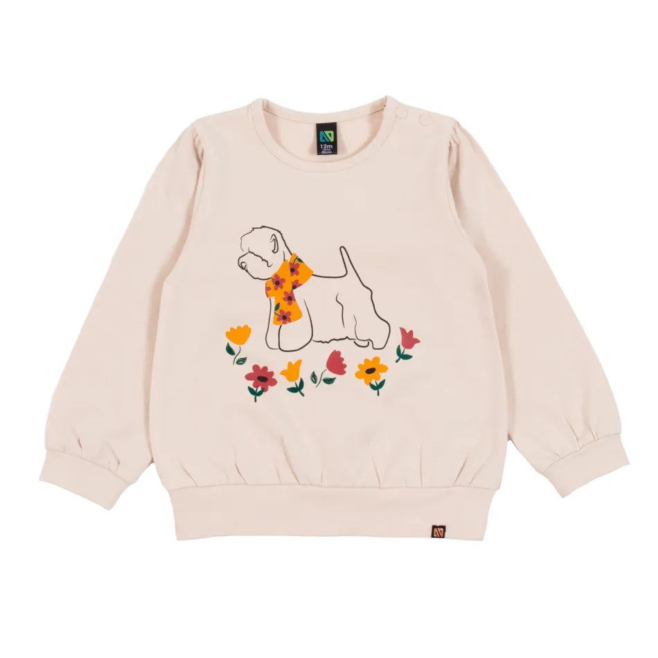 Nano - Monet - Long Sleeve T-Shirt - Ivory