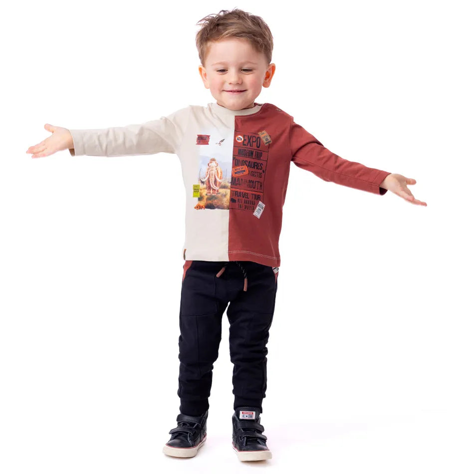 Nano - Curious Forest - Long Sleeve T-Shirt - Ivory