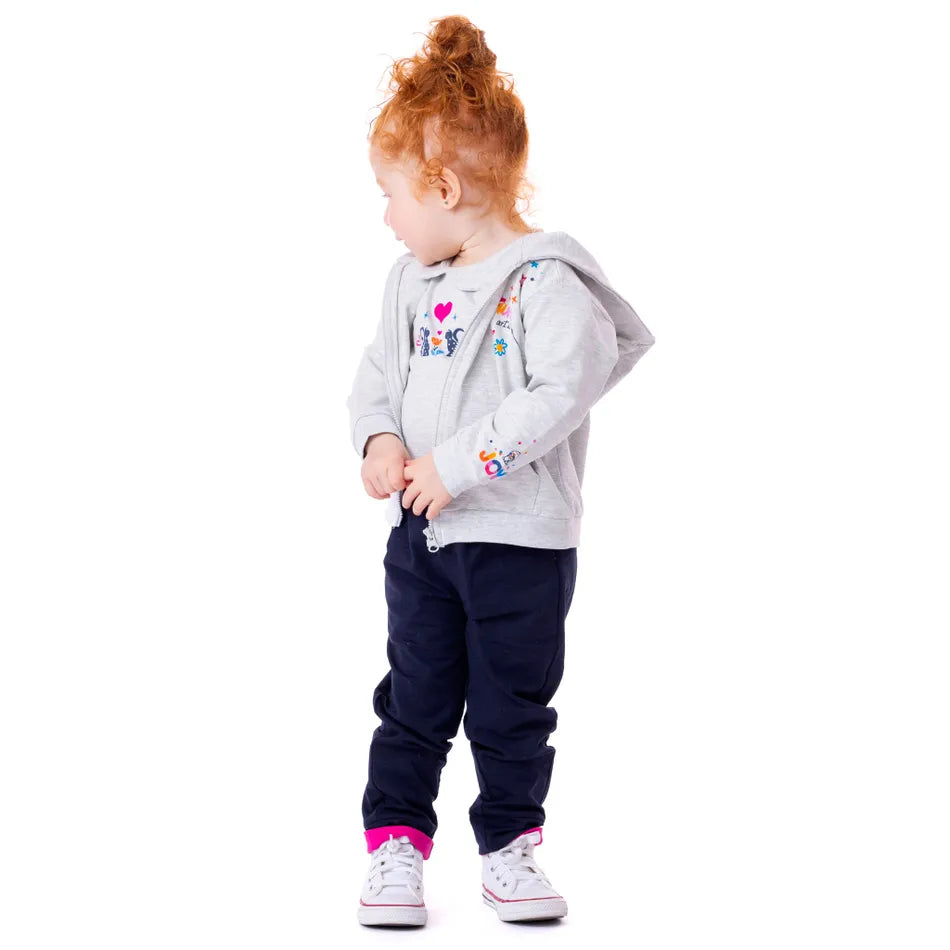 Nano - Fun - Zip Hoodie - Grey