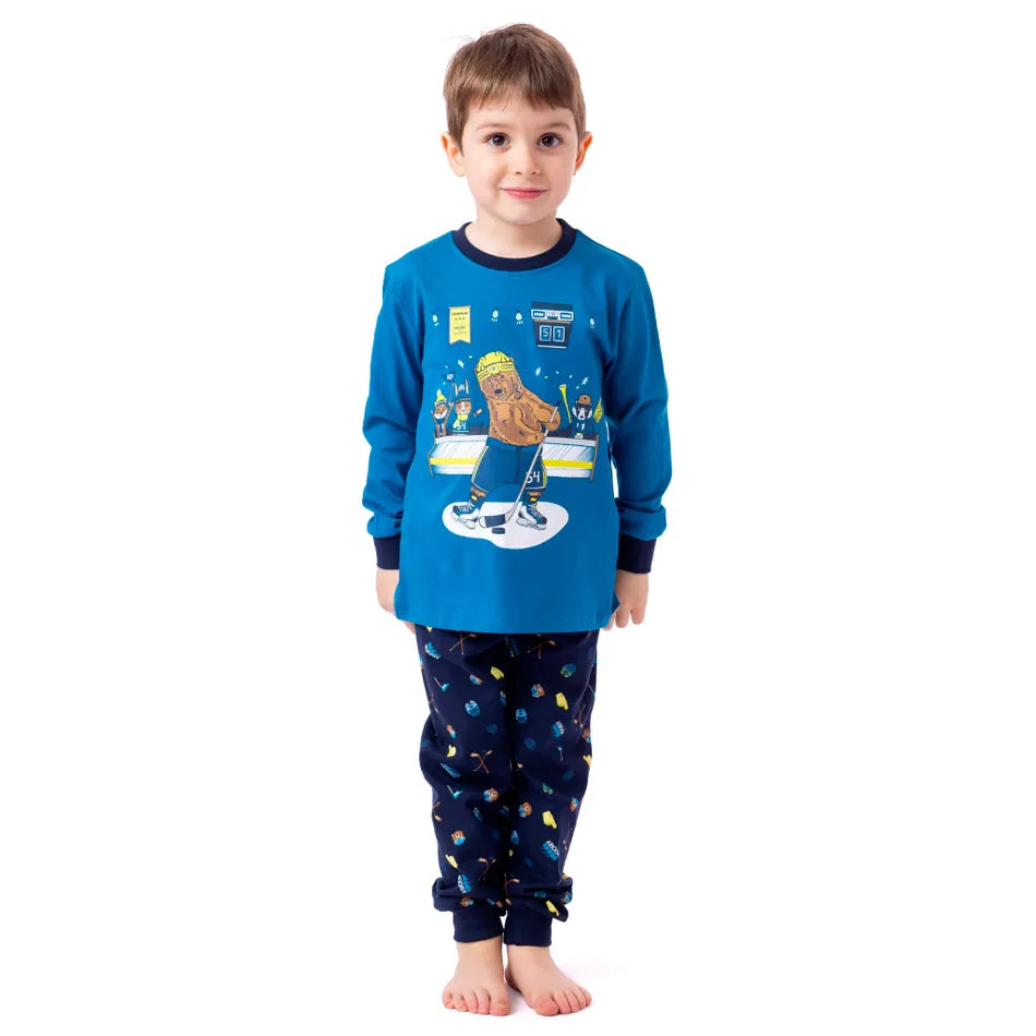 Nano - Glow in the Dark Pajamas - Hockey