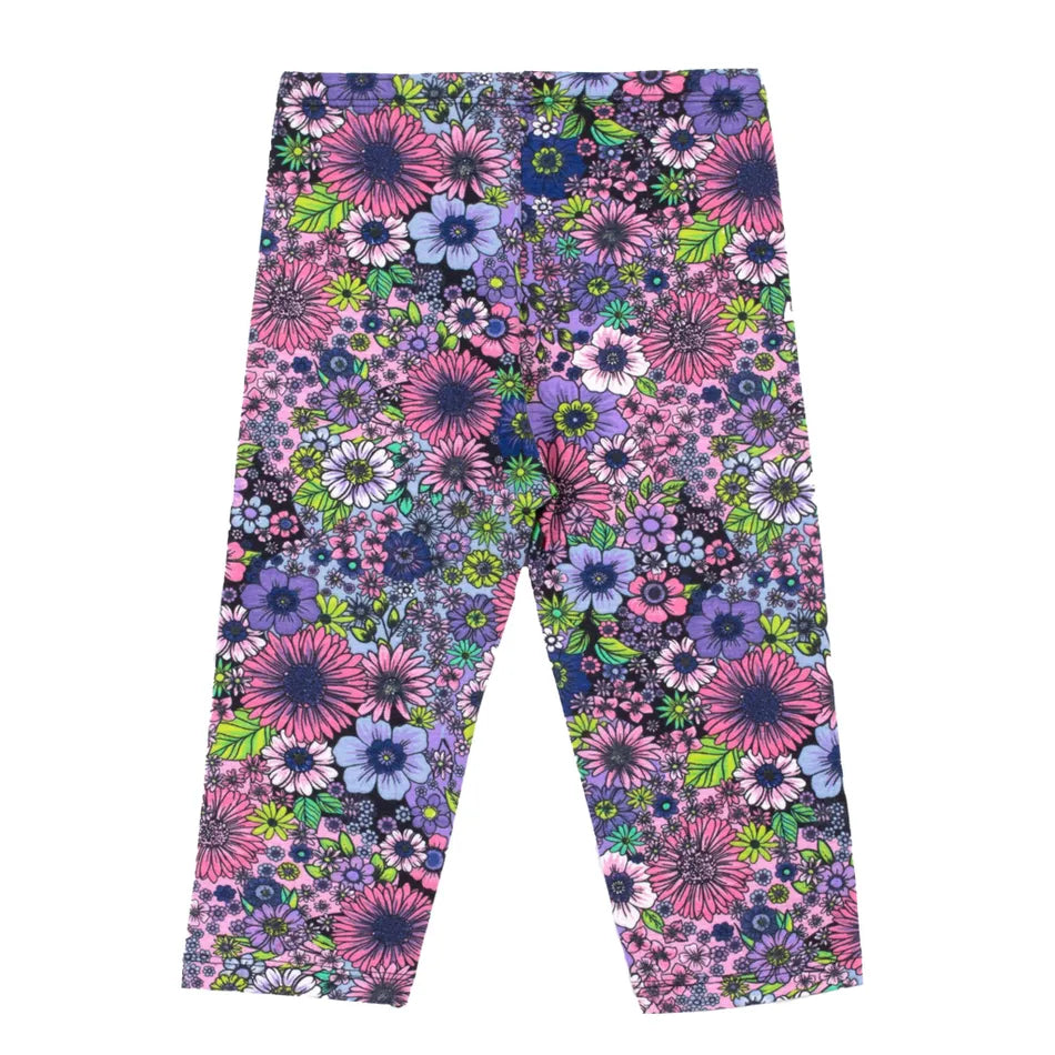 NANO - Peace - 3/4 Printed Legging - Flowers