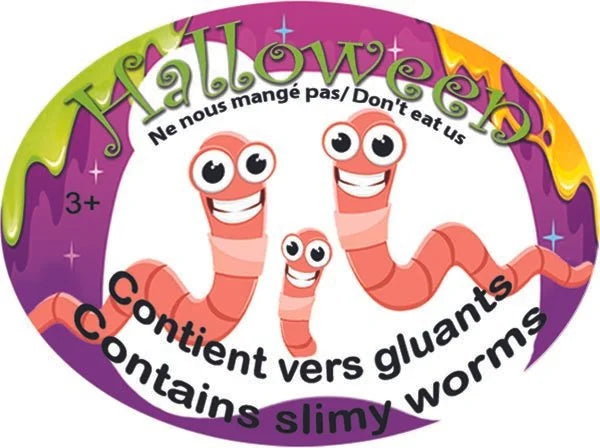 GOMMEE | HALLOWEEN Slime Bucket with Slimy Worms Frankenstein