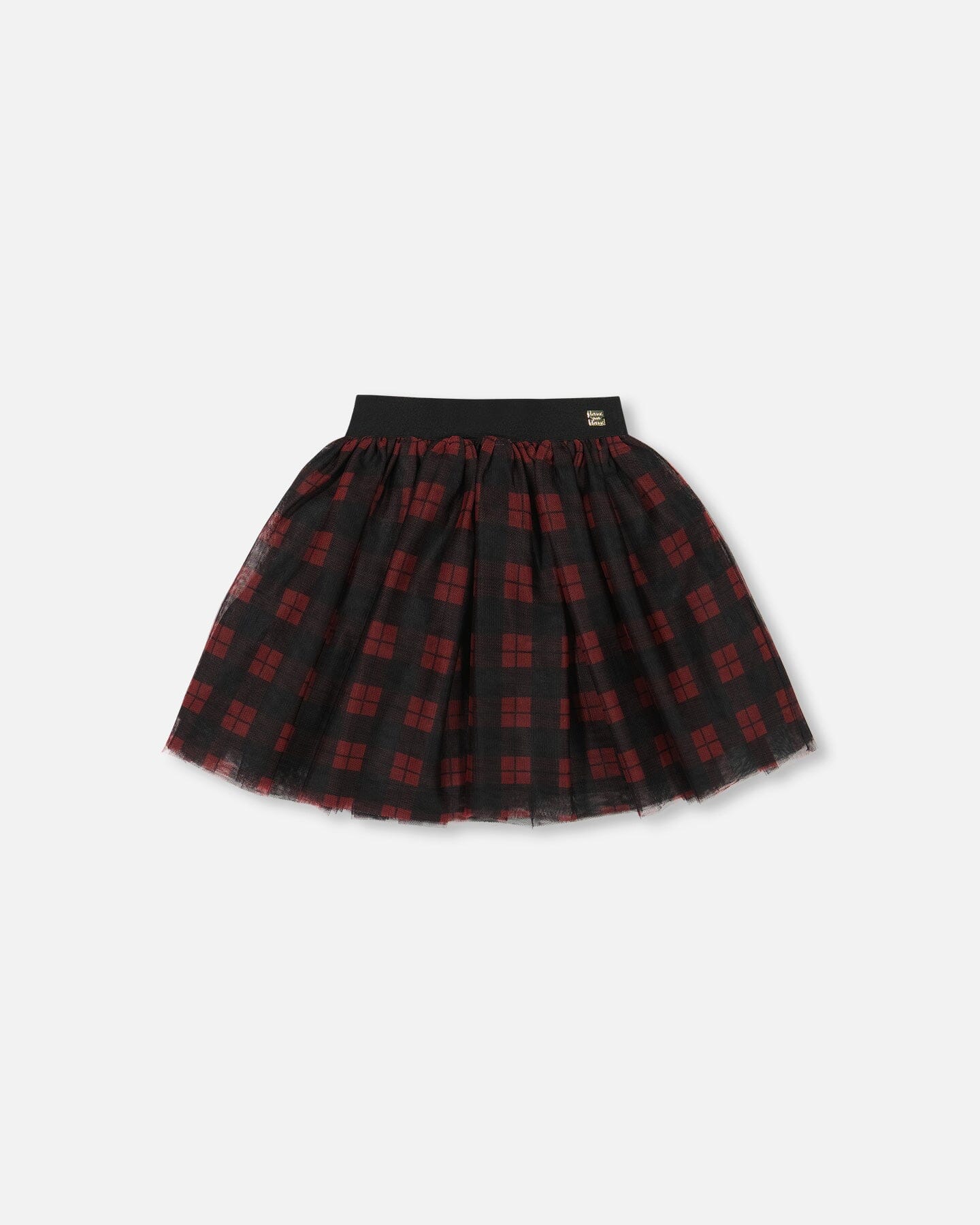 Deux Par Deux - Tulle Skirt - Buffalo Plaid