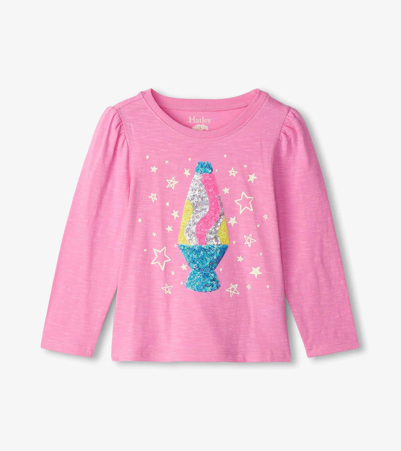 Hatley - Long Sleeve Graphic Tee - Lava Lamp
